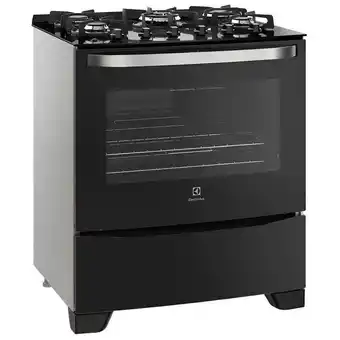 Carrefour Fogão a gás de piso 5 bocas tripla chama 76gs electrolux oferta