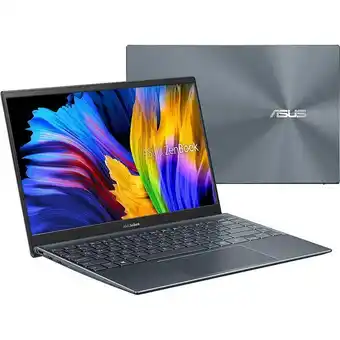 Asus zenbook 14" laptop amd ryzen 7 - 16 gb memória - 1 tb ssd - cinza-um425qa-eh74