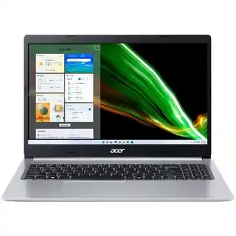 Notebook acer aspire 3 a315-58-573p ci5 1135g7 8gb 256gb sdd intel iris windows 11 led 15,6” - prata