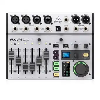 Carrefour Mesa de som digital flow 8 behringer mixer bluetooth oferta