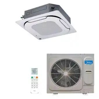 Carrefour Ar condicionado split cassete inverter midea atom 36000 btus quente frio 40atbqa36m5 220v oferta