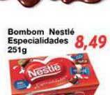 Chama Supermercados Bombom Nestlé Especialidades 251g oferta