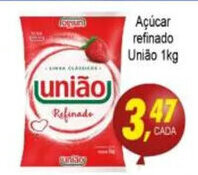 Kaçula Supermercados Acucar refinado Uniao 1kg oferta