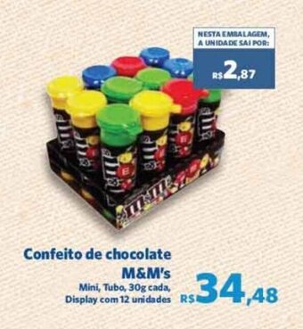 Sam's Club Confeito de Chocolate M&M's oferta