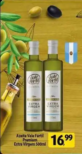 Coelho Diniz Azeite Vale Fértil Premium Extra Virgem 500ml oferta