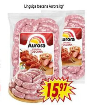 Kaçula Supermercados Linguica Toscana Aurora 1kg oferta