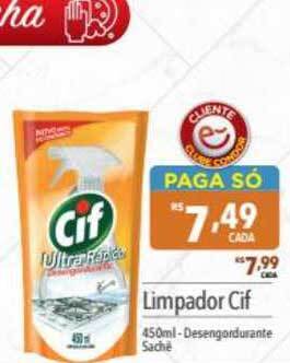 Supermercados Condor Limpador Cif 450ml oferta