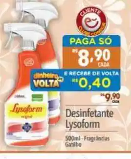Supermercados Condor Desifentante Lysoform 500ml oferta