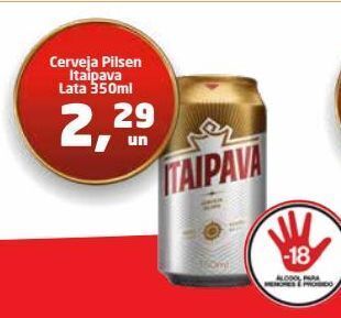 Tenda Atacado Cerveja itaipava 350ml oferta
