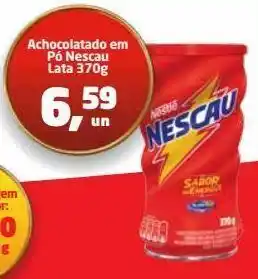 Tenda Atacado Achocolatado em pó nescau 370g oferta