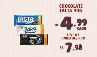 Bahamas Supermercados Chocolate Lacta 90g oferta