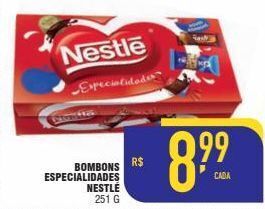 Mercantil Rodrigues Bombons especialidades nestlé 251g oferta