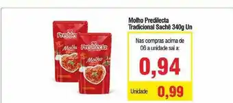 Spani Atacadista Molho Predilecta Tradicional 340g oferta