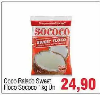 Coco Ralado Sweet Floco Sococo 1kg