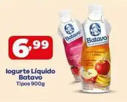 Barracão Supermercado Iogurte Líquido Batavo 900g oferta