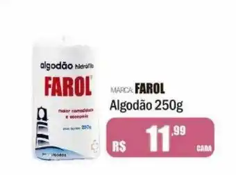 Marca farol algodão