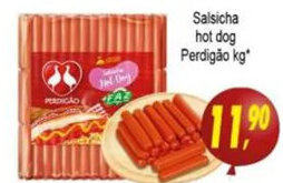 Salsicha Hot Dog Perdigao 1kg