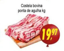 Kaçula Supermercados Costela bovina ponta de agulha 1kg oferta