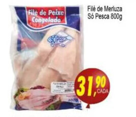 Kaçula Supermercados File de Merluza So Pesca 500g oferta
