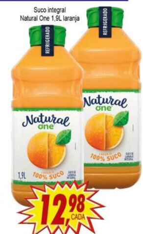 Suco Integral Natural One 1.9L Laranja