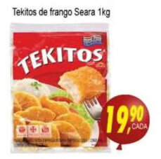 Tekitos de Frango Seara 1kg