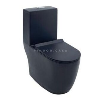 Leroy Merlin Vaso sanitário monobloco amazonita pingoo.casa - preto fosco oferta