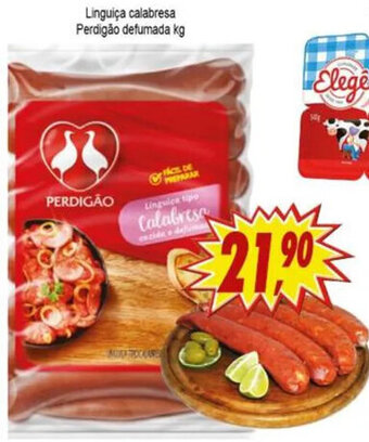 Linguica Calabresa Perdigao defumada 1kg