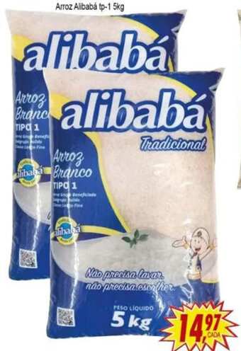 Arroz Alibaba tp 1 5kg