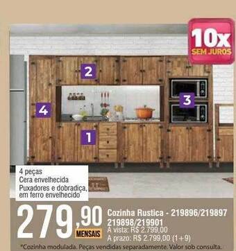 Berlanda Cozinha rustica oferta