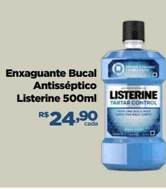 Farmácias Nissei Enxaguante bucal antisséptico listerine oferta