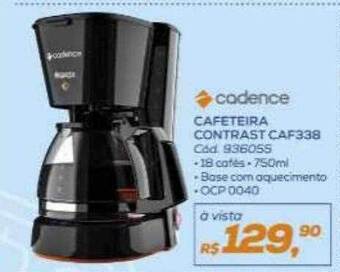Lojas Colombo Cadence cafeteira contrast caf338 oferta