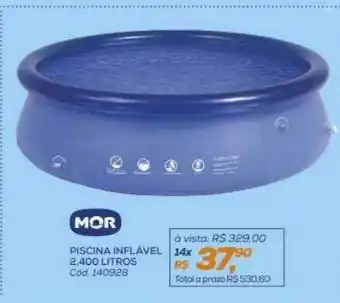 Lojas Colombo Mor piscina inflavel 2.400 litros oferta