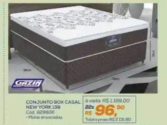 Conjunto box casal new york gazin