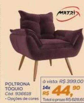 Lojas Colombo Poltrona tóquio matrix oferta