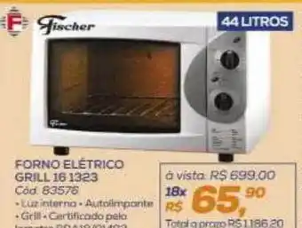 Forno elétrico grill 16 1323