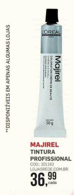 Lojas Rede Majirel tintura profissional oferta