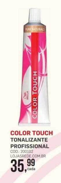 Lojas Rede Color touch tonalizante profissional oferta