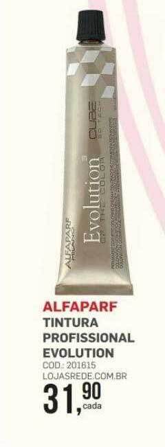 Lojas Rede Alfaparf tintura profissional evolution oferta