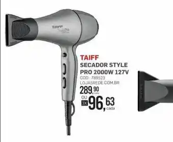 Lojas Rede Taiff secador styyle pro 2000w 127v oferta