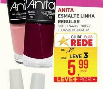 Anita esmalte linha regular