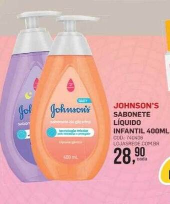 Johnson's sabonete líquido infantil