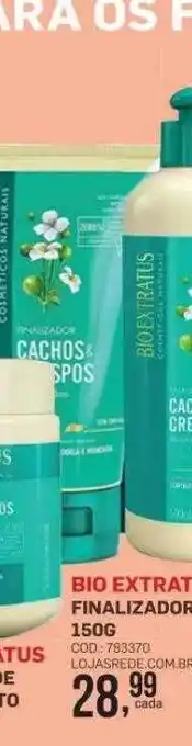 Lojas Rede Bio extratus finalizdor oferta