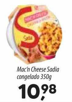 Asun Mac'n cheese sadia congelado oferta