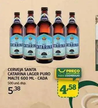Cooper Cerveja santa catarina lager puro malte - cada oferta