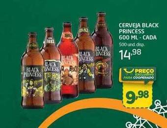 Cooper Cerveja black princess - cada oferta