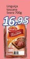 Supermercados Savegnago Linguiça toscana seara oferta