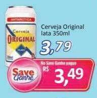 Supermercados Savegnago Cerveja original oferta