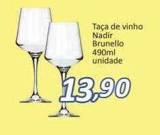 Supermercados Savegnago Taça de vinho nadir brunello 490ml oferta