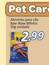Alimento para cão baw waw bifinho