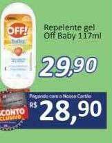 Supermercados Savegnago Repelente gel off baby oferta